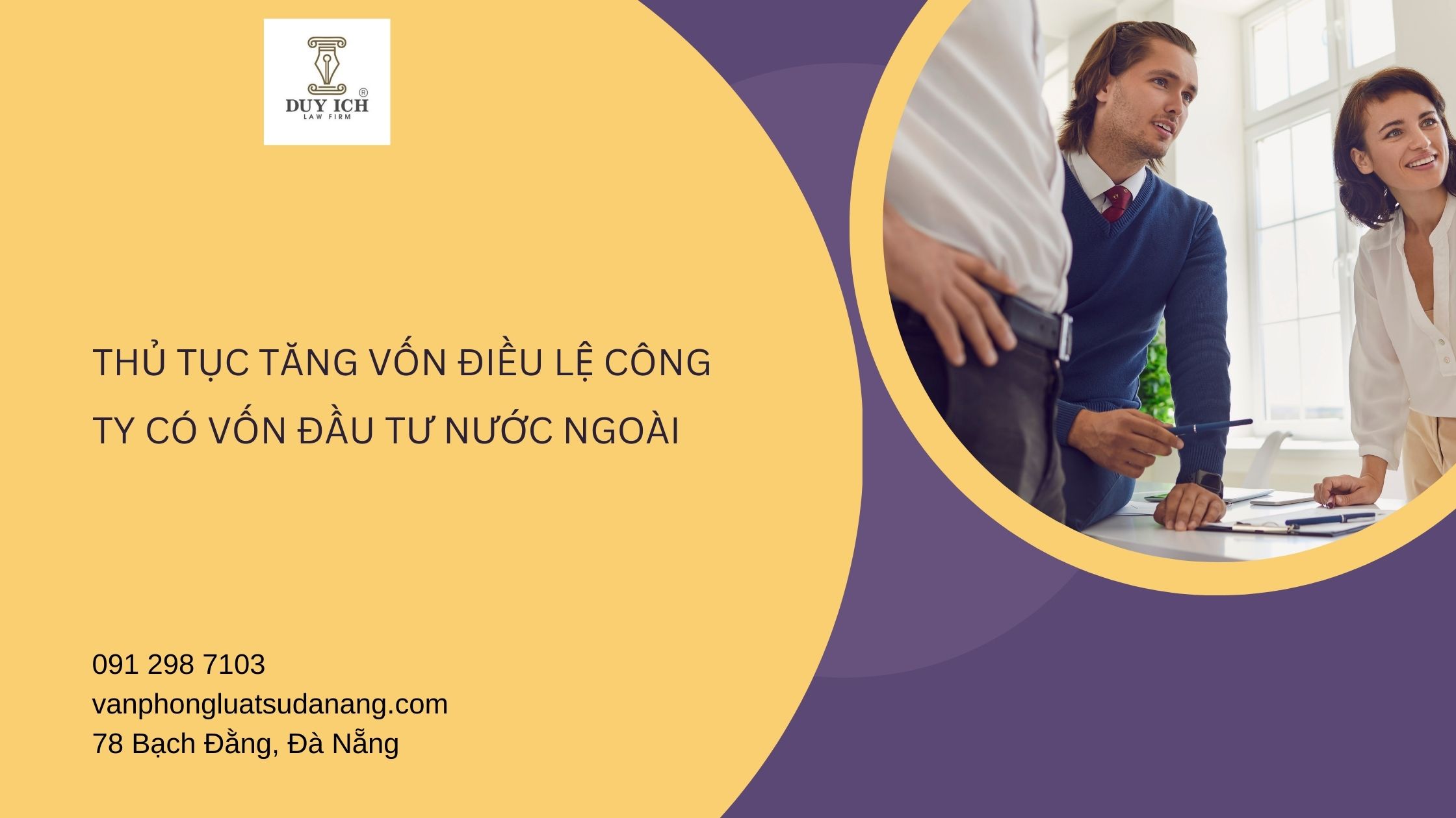 Thủ tục tăng vốn điều lệ công ty có vốn đầu tư nước ngoài