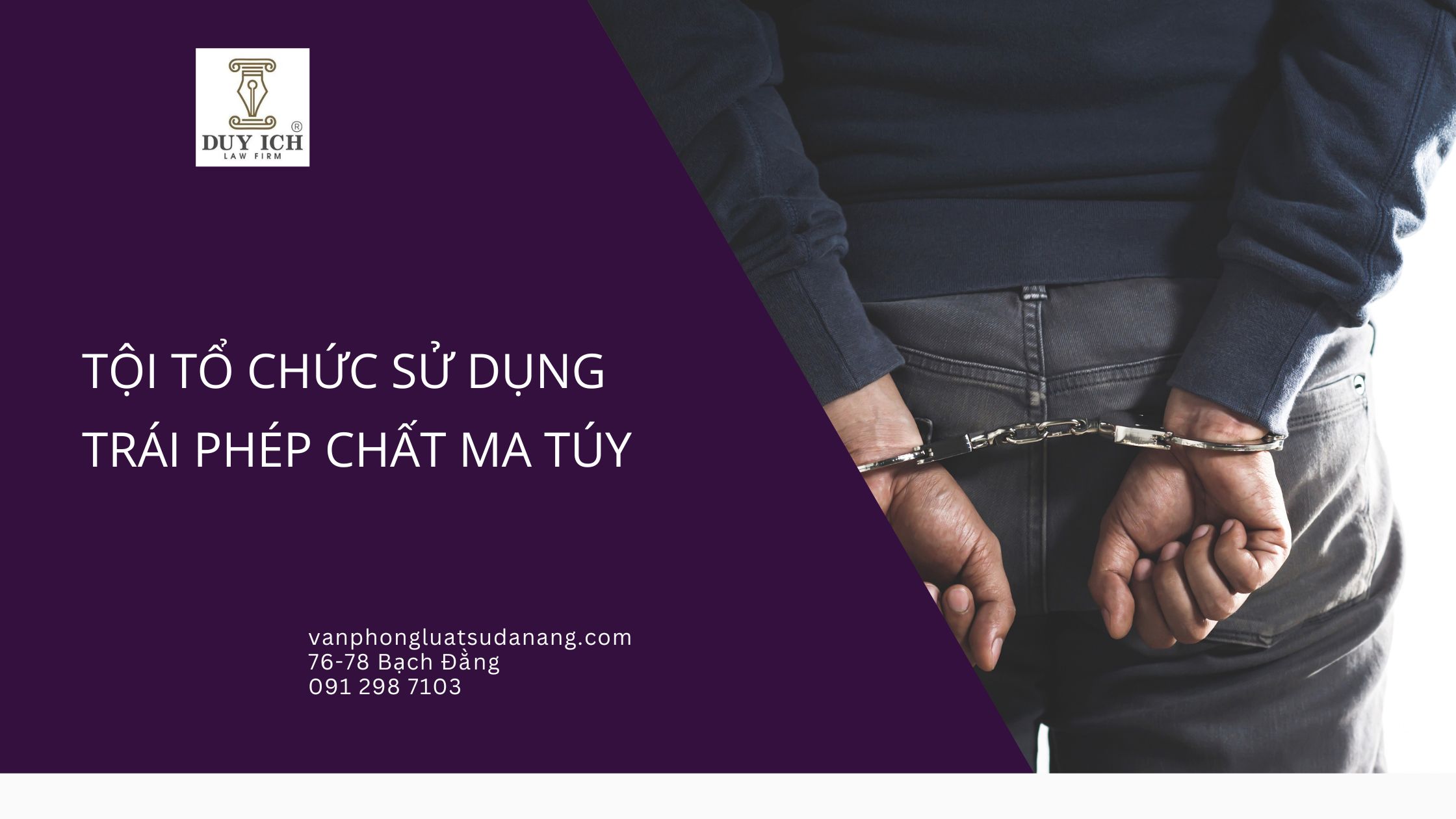 Quy định về tội tổ chức sử dụng trái phép chất ma túy