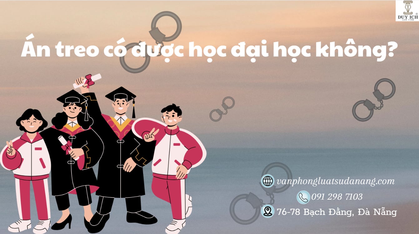 Án treo có đi học đại học được không