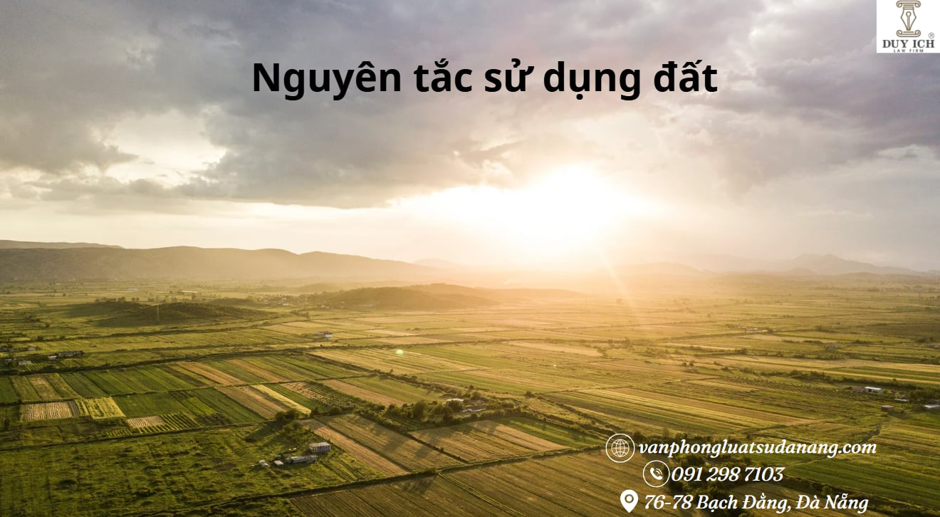 Nguyên tắc sử dụng đất