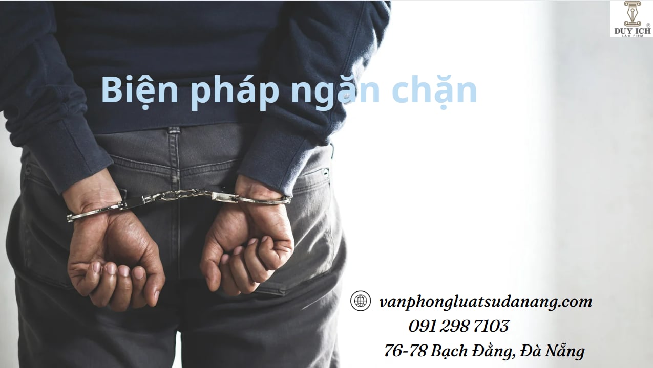 Giữ người là biện pháp ngăn chặn