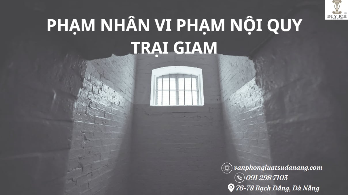 Phạm nhân vi phạm nội quy trại giam