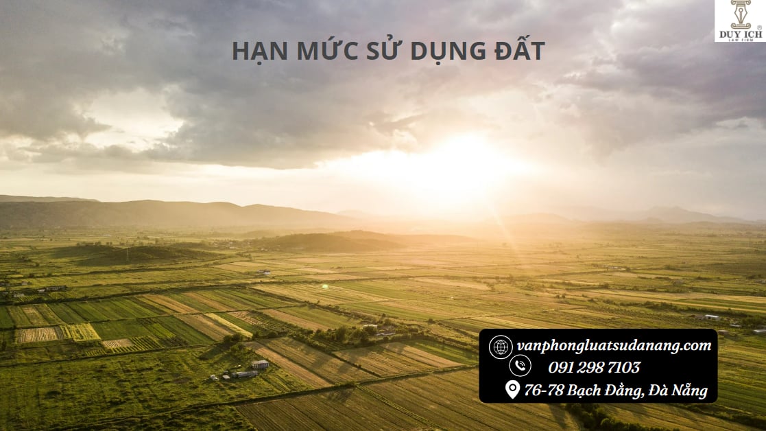 Hạn mức sử dụng đất