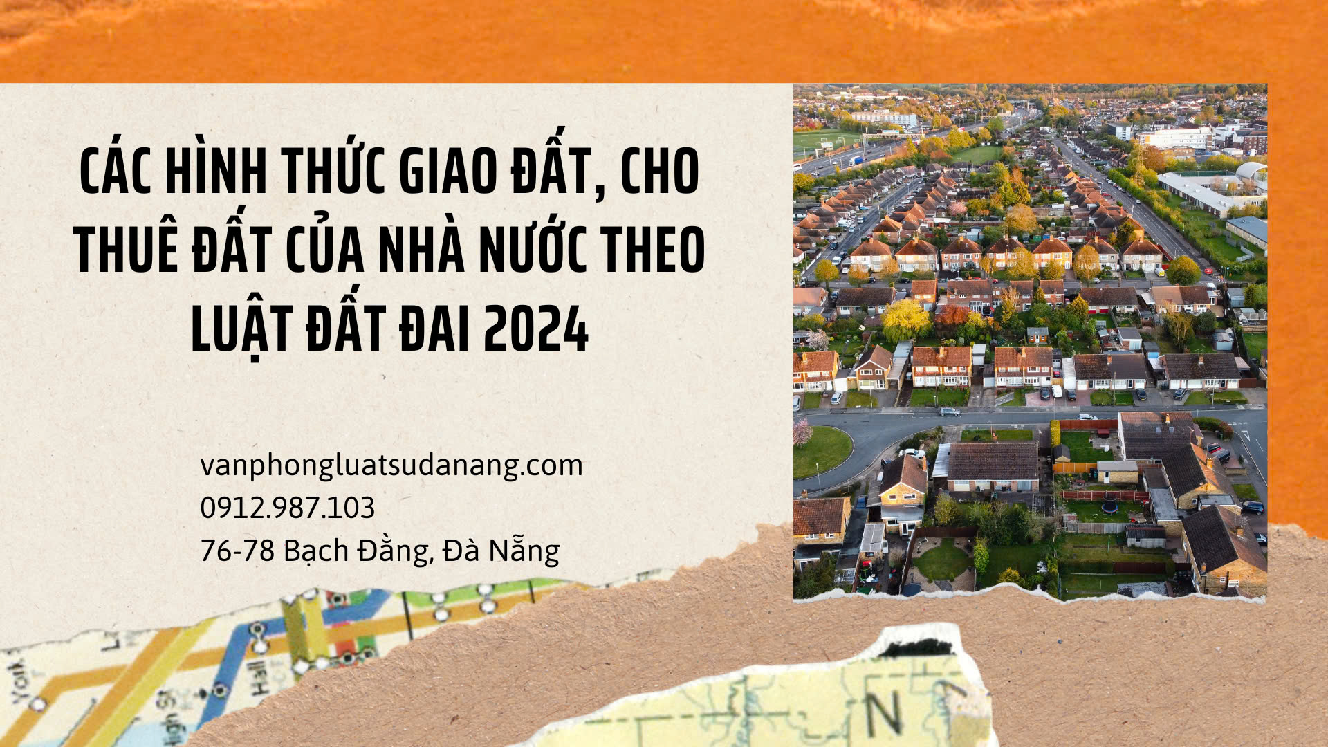 Các hình thức giao đất, cho thuê đất của Nhà nước theo Luật Đất đai 2024