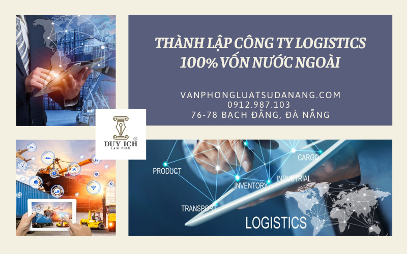 Thành lập công ty logistics 100% vốn nước ngoài