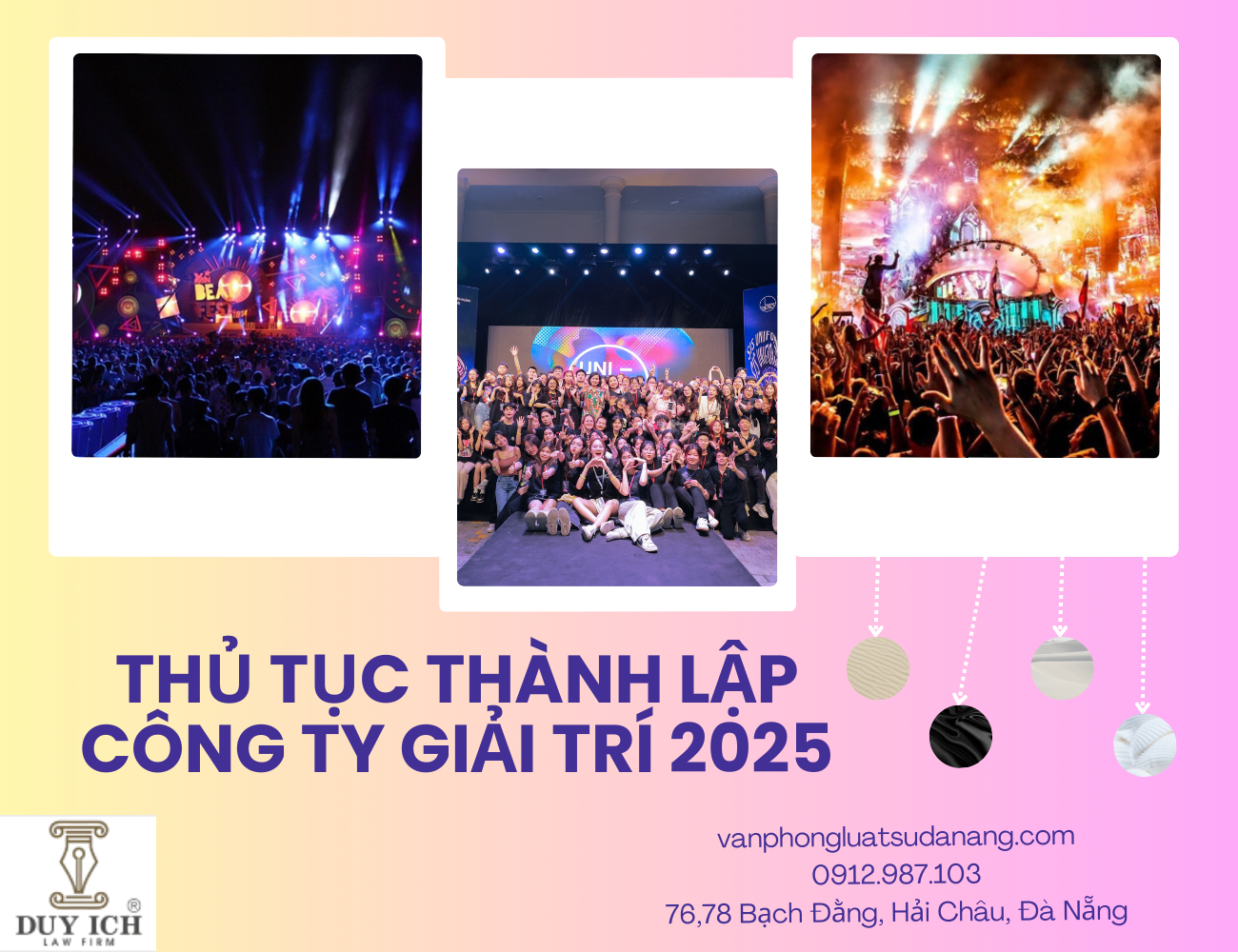 Thủ tục thành lập công ty giải trí 2025