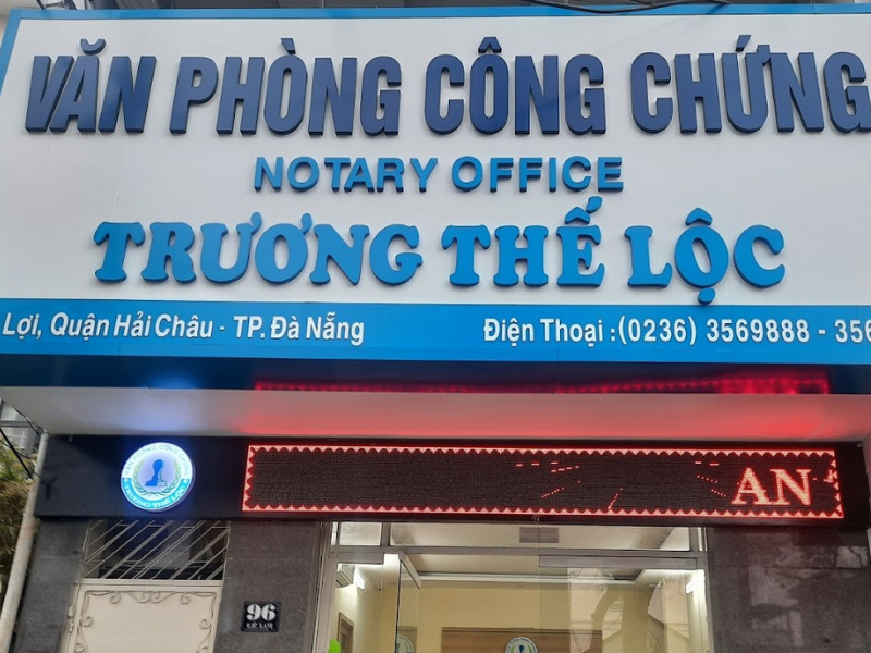 văn phòng công chứng Văn Phòng Công Chứng Trương Thế Lộc