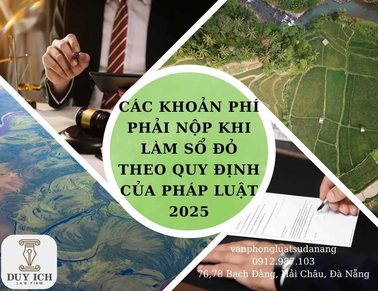 Các khoản phí phải nộp khi làm sổ đỏ theo quy định của pháp luật 2025