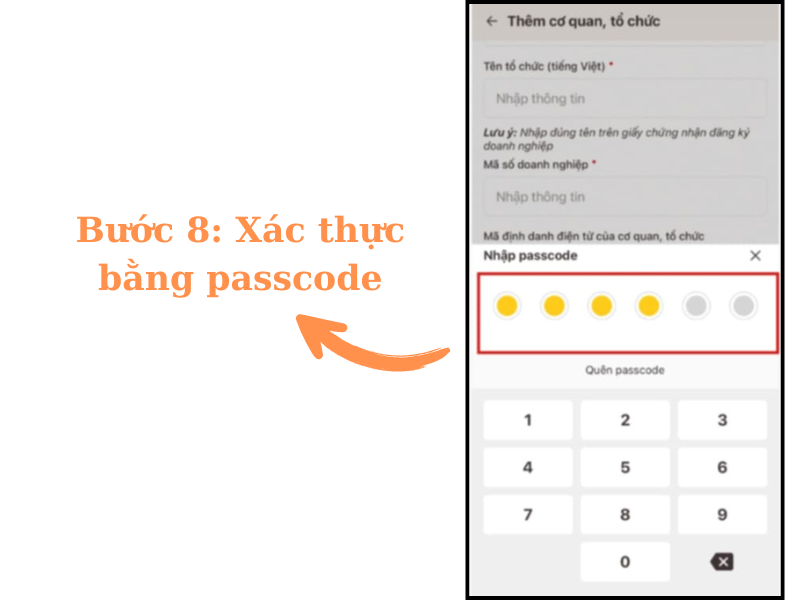 Các bước định danh điện tử cho doanh nghiệp
