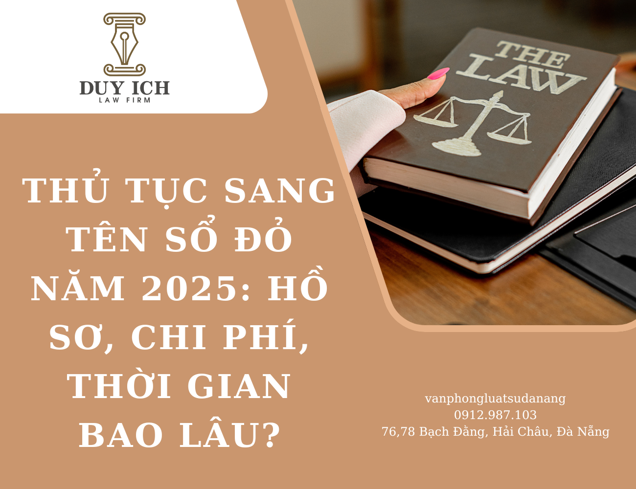 THỦ TỤC SANG TÊN SỔ ĐỎ NĂM 2025 HỒ SƠ, CHI PHÍ, THỜI GIAN BAO LÂU