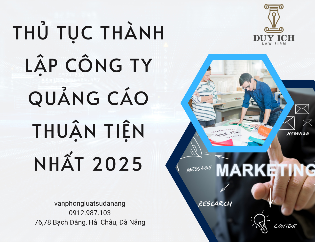 THỦ TỤC THÀNH LẬP CÔNG TY QUẢNG CÁO THUẬN TIỆN NHẤT 2025