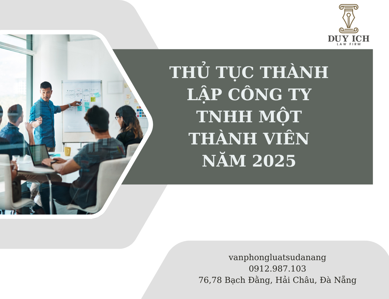 Thủ tục thành lập công ty TNHH một thành viên năm 2025