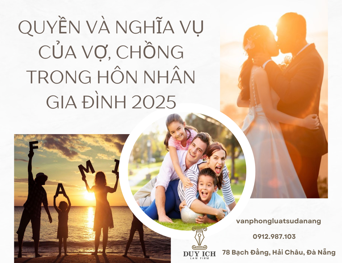 QUYỀN VÀ NGHĨA VỤ CỦA VỢ, CHỒNG TRONG HÔN NHÂN GIA ĐÌNH 2025