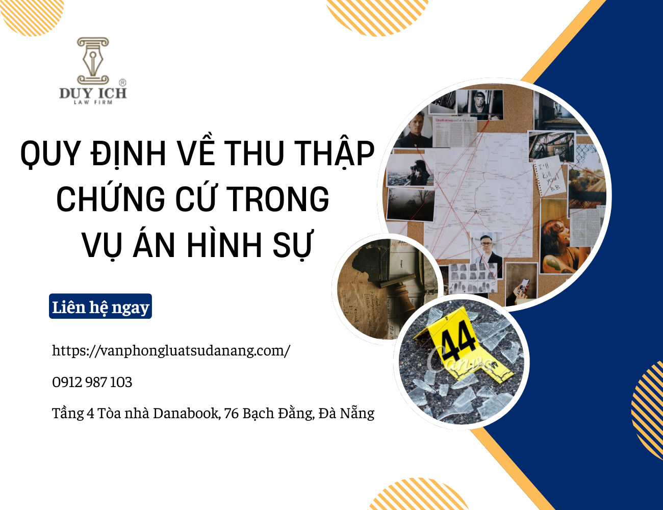 Quy định về thu thập chứng cứ trong vụ án hình sự