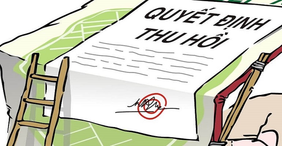 không được ra quyết định thu hồi đất Khiếu nai Quyết định thu hồi đất