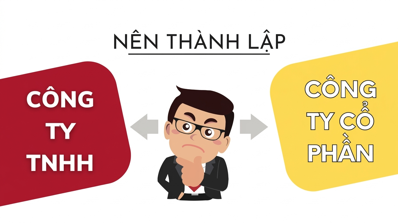 Sự khác biệt giữa Công ty TNHH và Công ty cổ phần