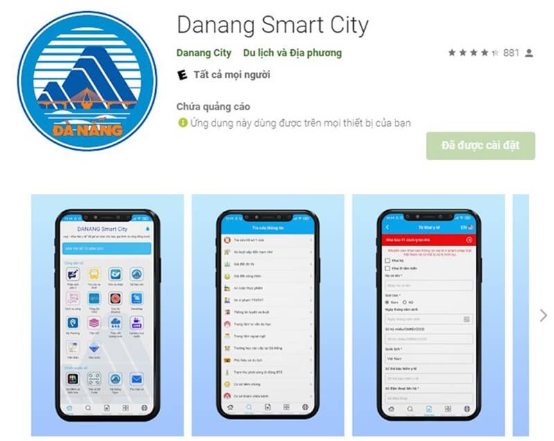 Sử dụng ứng dụng Đà Nẵng Smart City để gửi phản ánh