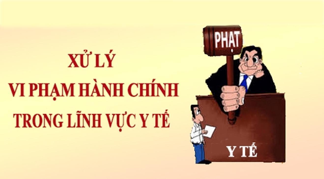 Mức xử phạt hành chính
