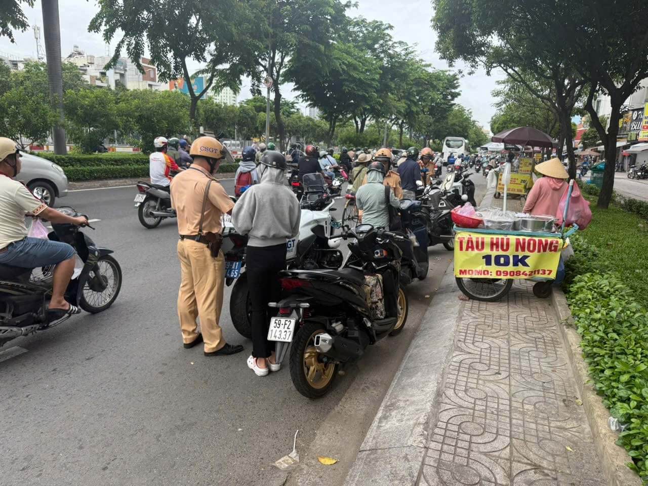 Quy định xử phạt hành vi lấn chiếm vỉa hè