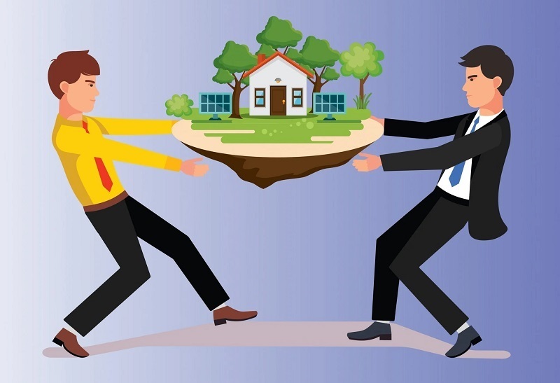 Sang tên sổ đỏ Rủi ro phát sinh tranh chấp đất đai
